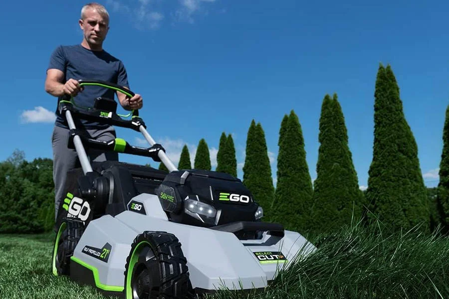 small electric grass mower